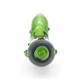 Скляна люлька N76 Green curved Cucumber 124мм - изображение 3