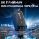 Беспроводная игровая мышка Attack SHARK R6 (8K Гц, 42000DPI, 2.4G, BT5.2, Type-C, PAW3950MAX, Black) - изображение 4