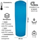 Туристический коврик Tramp Round 193×60×2.5 см голубой (UTRI-005-light-blue) - изображение 2