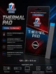 Термопрокладка SubZero Seven Cool 12.8 W/mK 120x20x0.5 мм - зображення 2