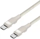 Кабель Make Type-C to Type-C PD 60W 1 м Braid Beige (MCB-CB2BG) - изображение 4