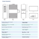 Промышленный коммутатор Huigu HG800-FE308 8-портовый 100 Мбит/с на DIN-рейку, для видеонаблюдения - изображение 4