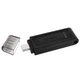 Флеш-накопитель Kingston DT70 64 ГБ USB 3.2 Gen1 Type-C большой емкости для телефонов, черный, совместим с Android и Apple, универсальный USB-накопитель для автомобиля и компьютера. - изображение 7