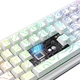 Клавиатура REDRAGON M68 PRO магнитная игровая с настройкой хода, белая - изображение 2