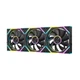 Вентилятор Jingpinlu Prism V2 Building Block Fan 120 мм PWM Black - зображення 3