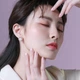 Серьги-гвоздики Qlady с пресноводным жемчугом для женщин, элегантные и роскошные серебряные серьги-иглы, модные и стильные серьги класса люкс 2026 года, подарок на день рождения. - изображение 7