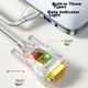 Кабель DTECH IOT5080 USB - RS232 DB9 з індикатором, 2 м - зображення 12