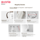 Дитяча пляшечка Evorie Exquisite Series Tritan з широким горлом, велика, 300 мл, колір молочного чаю, коричневого кольору (6-12 місяців+) - зображення 8