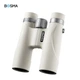 Бинокль BOSMA Swallow 10x32 с высоким увеличением, широким углом обзора и высокой четкостью изображения, идеально подходит для путешествий, наблюдения за птицами и театральных представлений (белый цвет Mica White). - изображение 4
