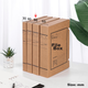 Короба Deli P05925 архивные из крафт-картона 337 г, 50 мм, 10 шт - изображение 6