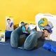 Набор дорожный TRAVEL BLUE с U-образной подушкой из пены с эффектом памяти, 3 предмета - изображение 10