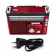 Портативное радио GOLON RX-382 с диапазонами FM/AM/SW, USB, TF, встроенным аккумулятором и LED-фонарем - изображение 4
