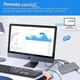 Подовжувач HDMI 120м KVM 4K по Ethernet Cat5e/Cat6 Stone ST-SE014 - изображение 5