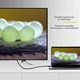 Кабель Mini DP to HDMI Male 4K 1.8m Stone ST-SC072 - зображення 2