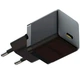 Сетевое зарядное устройство Baseus Palm Fast Charger 20W (1USB-C) + кабель Type-C to Type-C (P10111602) (Cluster Black) (258381) - изображение 2