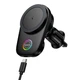 Автотримач Hoco HW36 Electric Rotating 4.5-7.0 inch Magnetic Ring Wireless 15W - зображення 1