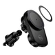 Автотримач Hoco HW36 Electric Rotating 4.5-7.0 inch Magnetic Ring Wireless 15W - зображення 5
