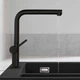 Hansgrohe Talis 270 Смеситель для кухни, черный матовый (72840670) - изображение 4