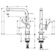 Hansgrohe Talis 270 Кухонный смеситель, хром (72840000) - изображение 2