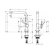 Hansgrohe Talis 270 Кухонный смеситель, хром (72840000) - изображение 4