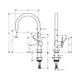 Hansgrohe Talis 220 Кухонный смеситель, хром (72804000) - изображение 4