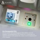 Клавіатура бездротова AJAZZ AK820 PRO 75% на Flying fish Switches Purple-White-Blue (AK820PRO-FF-PWB) - зображення 9