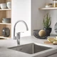 Grohe Eurosmart New Змішувач для кухні, хром (33202003) - зображення 4