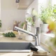 Hansgrohe Zesis M33 Смеситель для кухни, хром (74803000) - изображение 5