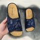 Тапочки жіночі Inblu сині на липучці з корковою устілкою 38р (24,5 см) 4927 - зображення 5