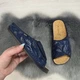 Тапочки жіночі Inblu сині на липучці з корковою устілкою 38р (24,5 см) 4927 - зображення 6