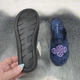 Тапочки жіночі домашні Inblu сині велюрові з вишивкою -2 39р (25 см) 4590 - зображення 7