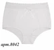Набор 3 шт. Полушорты женские однотонные Baykar 8042.01, размер 54-56, (6), 3XL белый - изображение 2