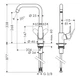Hansgrohe Focus 260 Змішувач для кухні, хром (31820000) - зображення 4