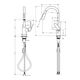Hansgrohe Focus 240 Змішувач для кухні, чорний матовий (31815670) - зображення 4