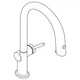 Hansgrohe Aqittura M91 Смеситель для кухни, хром (76803000) - изображение 6
