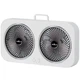 Настольный вентилятор F105 Dual-Fan Design 1800mAh Black Epik (teh0029505) - изображение 1