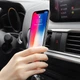 Автотримач Hoco CA47 Metal Magnetic in-car Holder for Air Outlet (Silver) [73712] - зображення 3