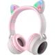 Навушники Hoco W27 Cat Ear Stereo Bluetooth Headphones Grey (718457) [74552] - зображення 1