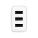 Мережевий зарядний пристрій Baseus Compact Charger 3U 17W 3USB White (CCXJ020102) [74464] - зображення 3