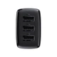 Мережевий зарядний пристрій Baseus Compact Charger 3U 17W 3USB Black (CCXJ020101) [74463] - зображення 3