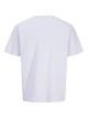 Футболка из хлопка оверсайз Jack & Jones 12278787c69 L белая (100014922) - изображение 4