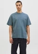 Футболка из хлопка оверсайз Jack & Jones 12254412c69 XS синяя (100014875) - изображение 1