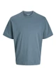 Футболка из хлопка оверсайз Jack & Jones 12254412c69 XS синяя (100014875) - изображение 3