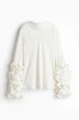 Блуза H&M 1267859001c67 S белая (100013663) - изображение 5