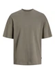 Футболка из хлопка оверсайз Jack & Jones 12254412c69 L серая (100014879) - изображение 3