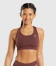 Спортивный топ Gymshark b2a7cc68 XL коричневый (100014240) - изображение 1