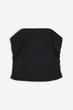 Топ-бандо H&M 1202826001c61 M чорний (100013637) - зображення 3