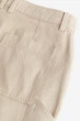 Брюки карго H&M 1210465002c68 36 бежевые (100014392) - изображение 6