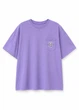 Футболка з бавовни Comfort Colors 25181c67 L фіолетова (100013621) - зображення 1