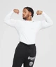 Спортивний лонгслів Gymshark a1a1pc68 L білий (100014329) - зображення 4